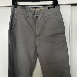 NWOT men’s banana republic gray straight fit Chino pants